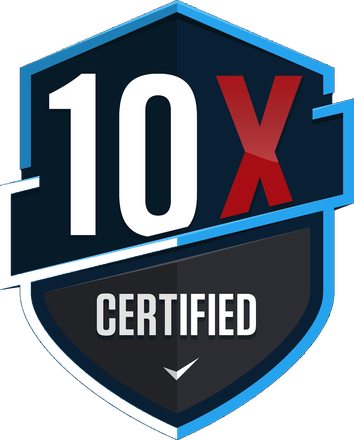 10X Certified badge